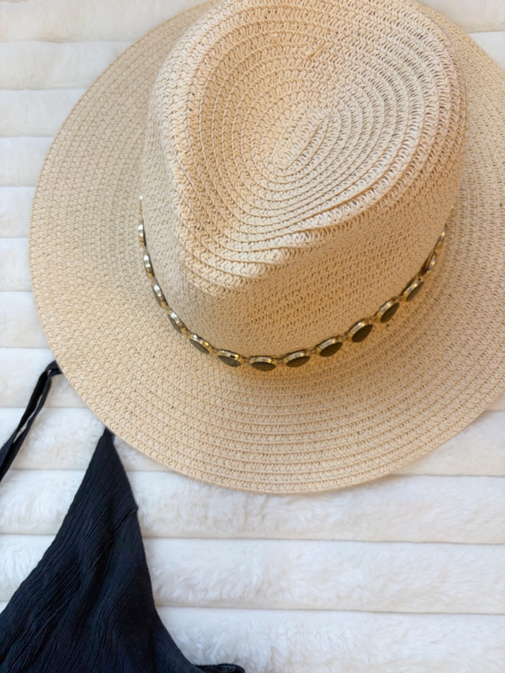 Festival Vacation BUNDLE | Boho Mini Black Dress, Belt, Cuff, & Hat - Summer Fit - Picture 5 of 8